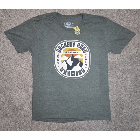 The Duck Company Other - The Duck Company Jackson Hole Wyoming Gray Men's Short Sleeve T-Shirt L
